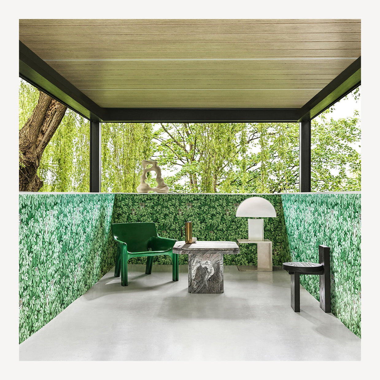 Foglie e Civette by Fornasetti - Cole & Son