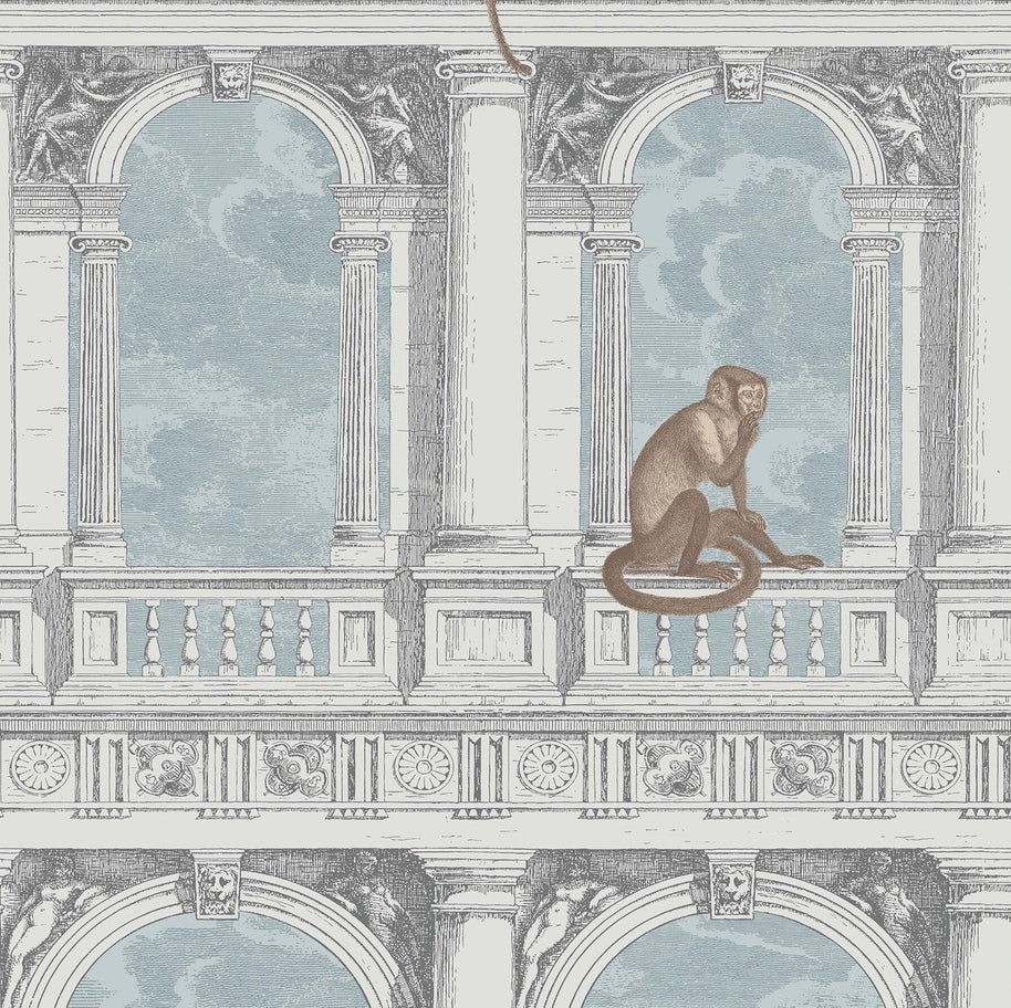 Scimmia Procuratie con Vista - Fornasetti by Cole&Son