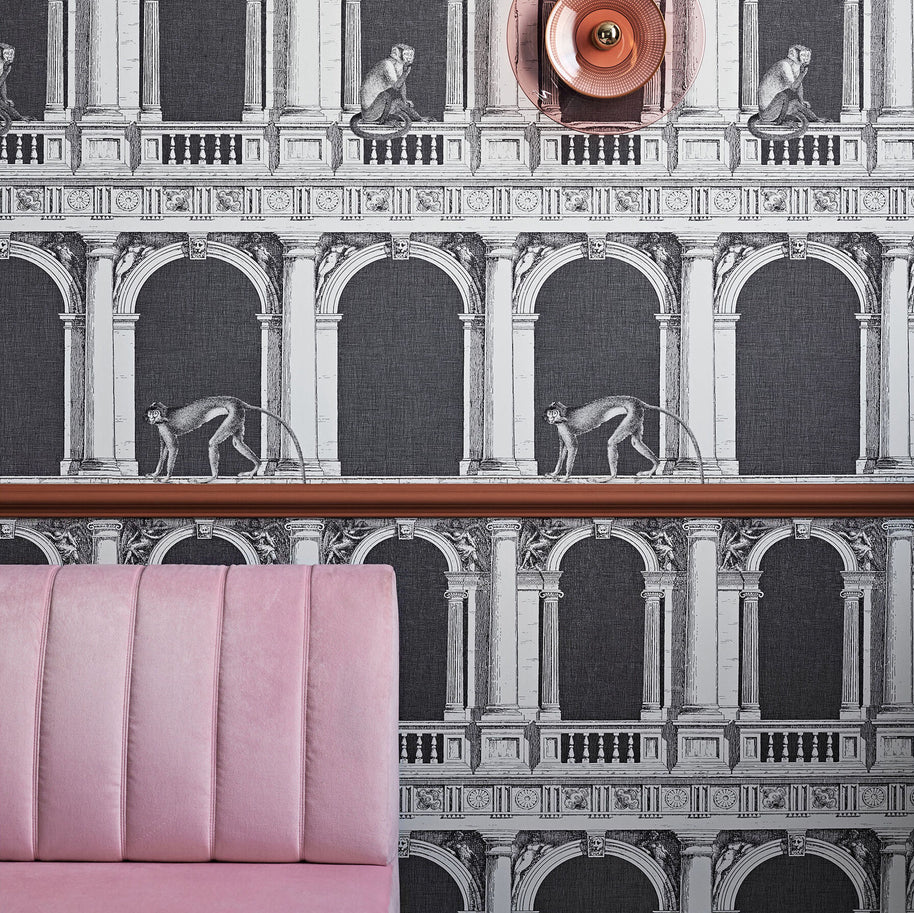 Scimmia Procuratie con Vista - Fornasetti by Cole&Son