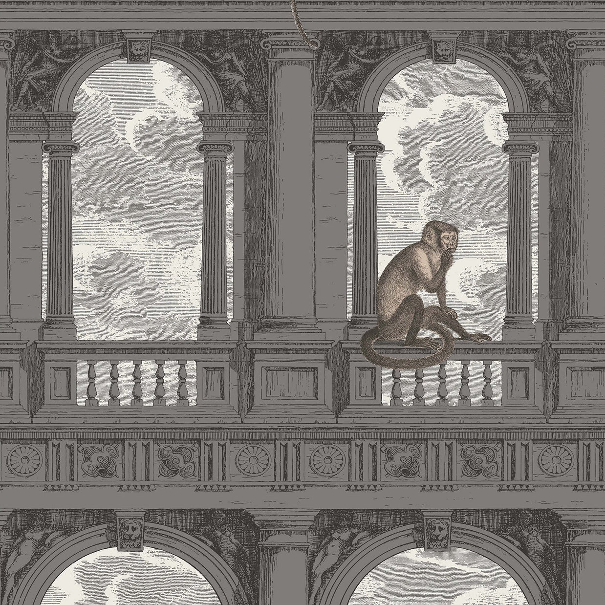 Scimmia Procuratie con Vista - Fornasetti by Cole&Son