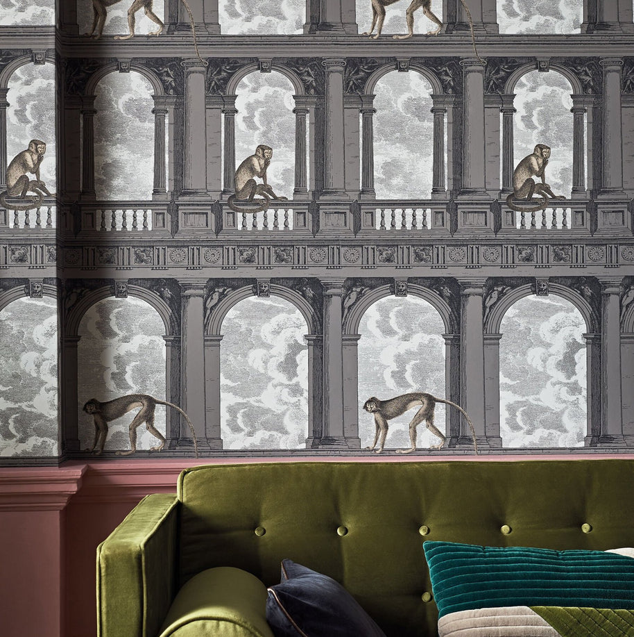 Scimmia Procuratie con Vista - Fornasetti by Cole&Son