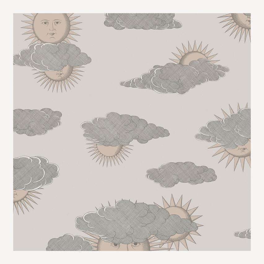 Carta da parati Soli e Nuvole by Fornasetti - Cole&Son