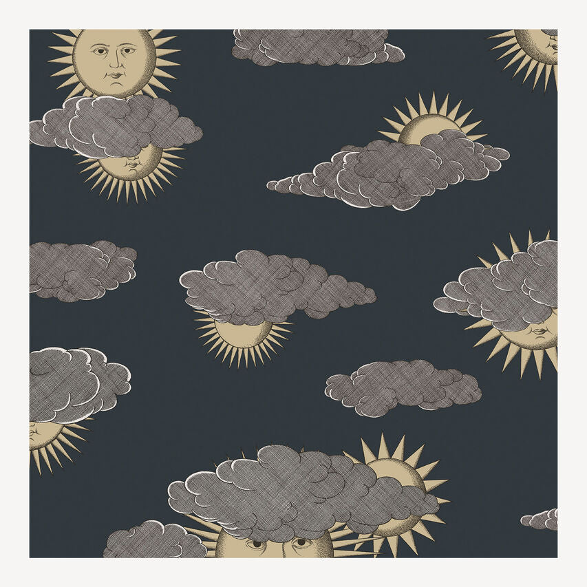 Carta da parati Soli e Nuvole by Fornasetti - Cole&Son