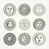 Carta da parati Soli by Fornasetti - Cole&Son