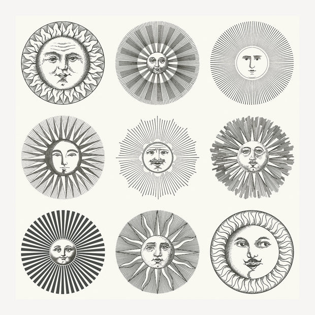 Carta da parati Soli by Fornasetti - Cole&Son