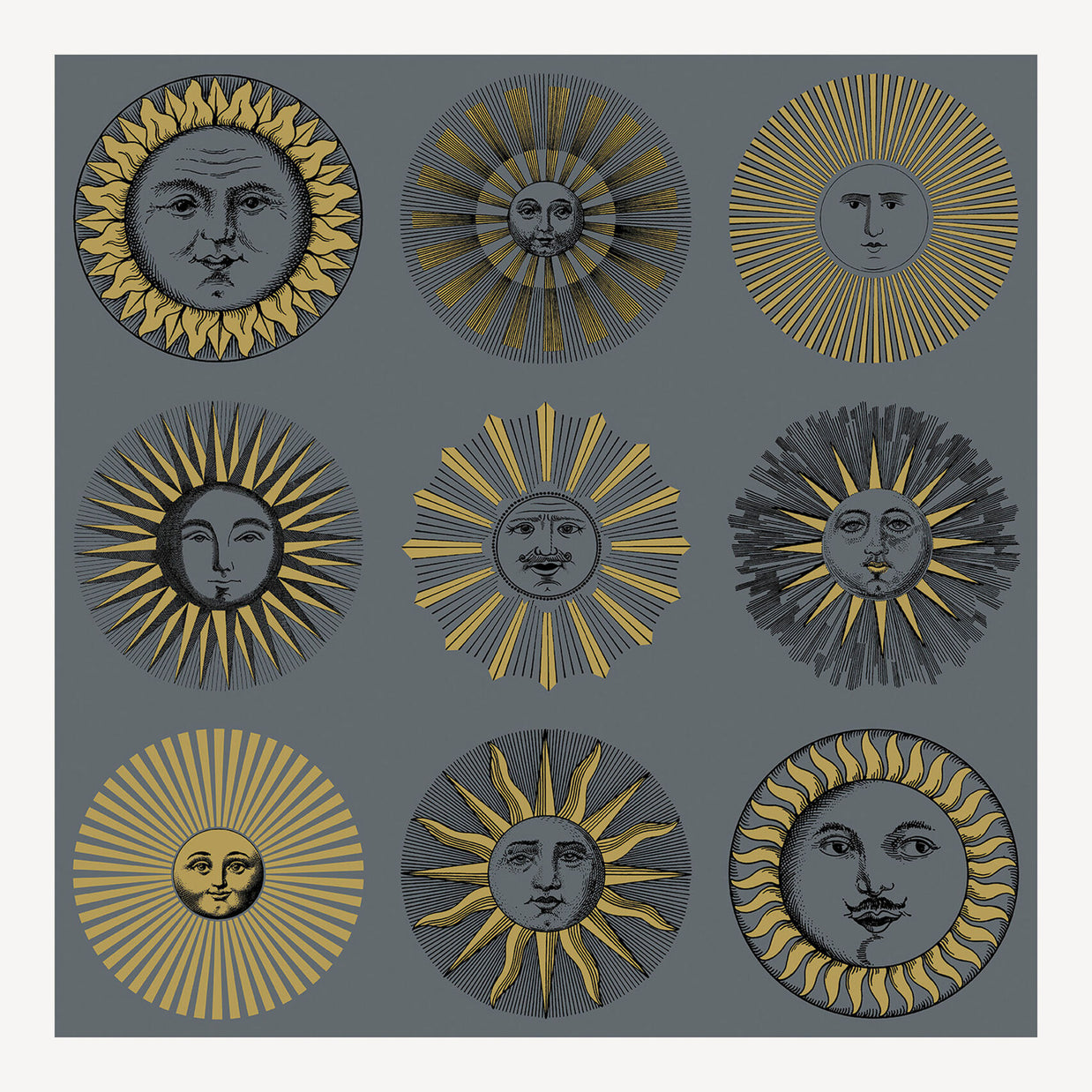 Carta da parati Soli by Fornasetti - Cole&Son