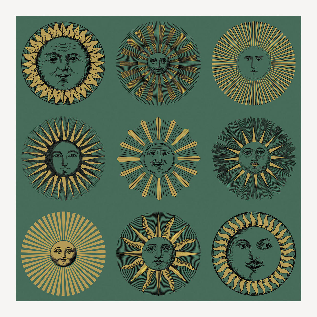Carta da parati Soli by Fornasetti - Cole&Son