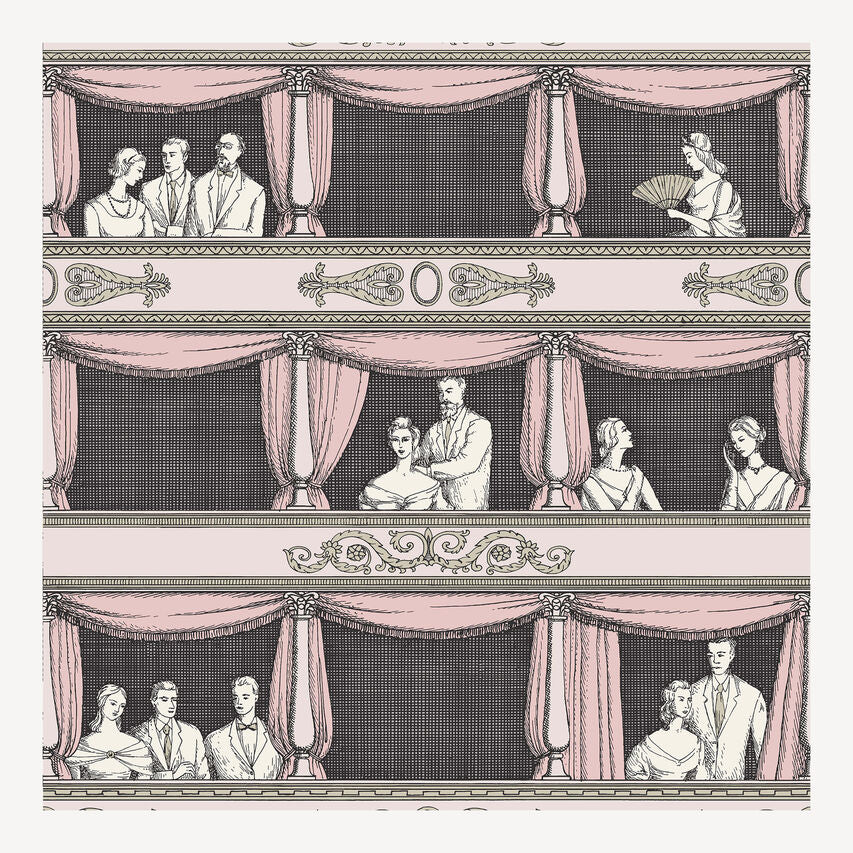 Carta da parati Teatro by Fornasetti -  Cole&Son