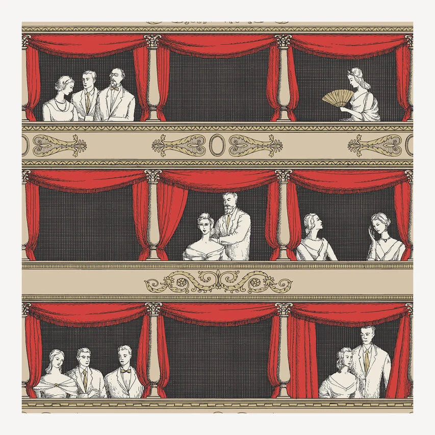Carta da parati Teatro by Fornasetti -  Cole&Son