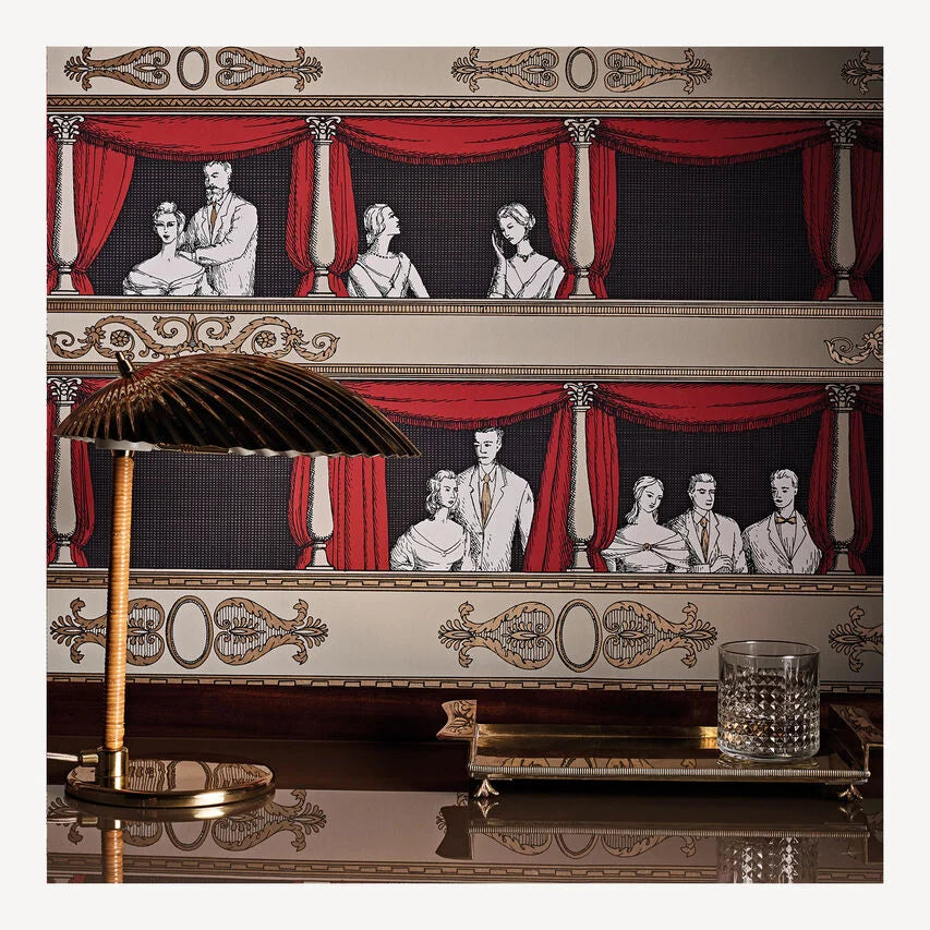Carta da parati Teatro by Fornasetti -  Cole&Son