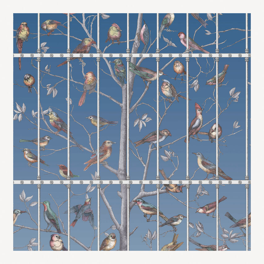 Carta da parati Uccelli by Fornasetti - Cole&Son