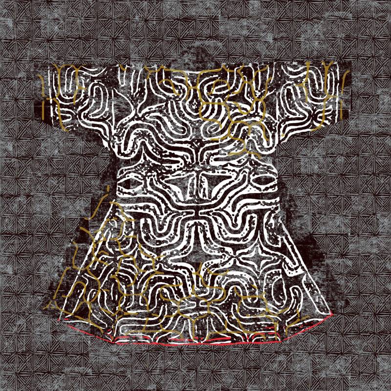 Kimono (panoramique) by Elitis